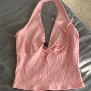 Windsor Pink Halter Top
